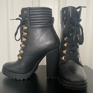 Shandee Lace-Up Bootie